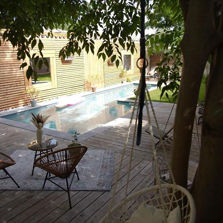 La Domitia - Maison D'Hotes, Massages & Bien-Etre Montbazin Exteriér fotografie