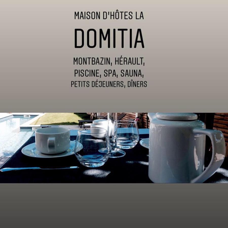 La Domitia - Maison D'Hotes, Massages & Bien-Etre Montbazin Exteriér fotografie