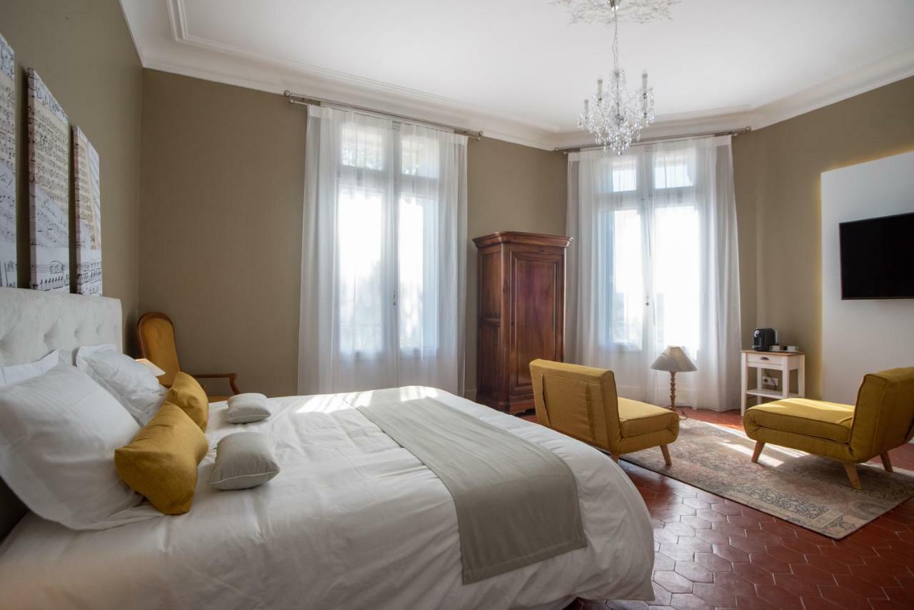 La Domitia - Maison D'Hotes, Massages & Bien-Etre Montbazin Exteriér fotografie